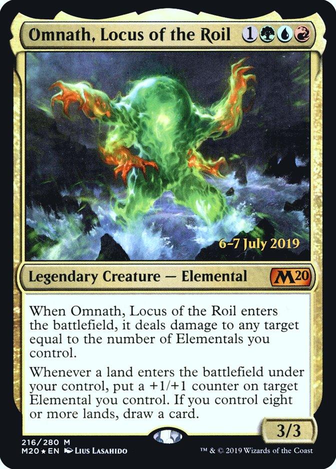 Omnath, Locus of the Roil [Core Set 2020 Prerelease Promos] - Trinity Hobby