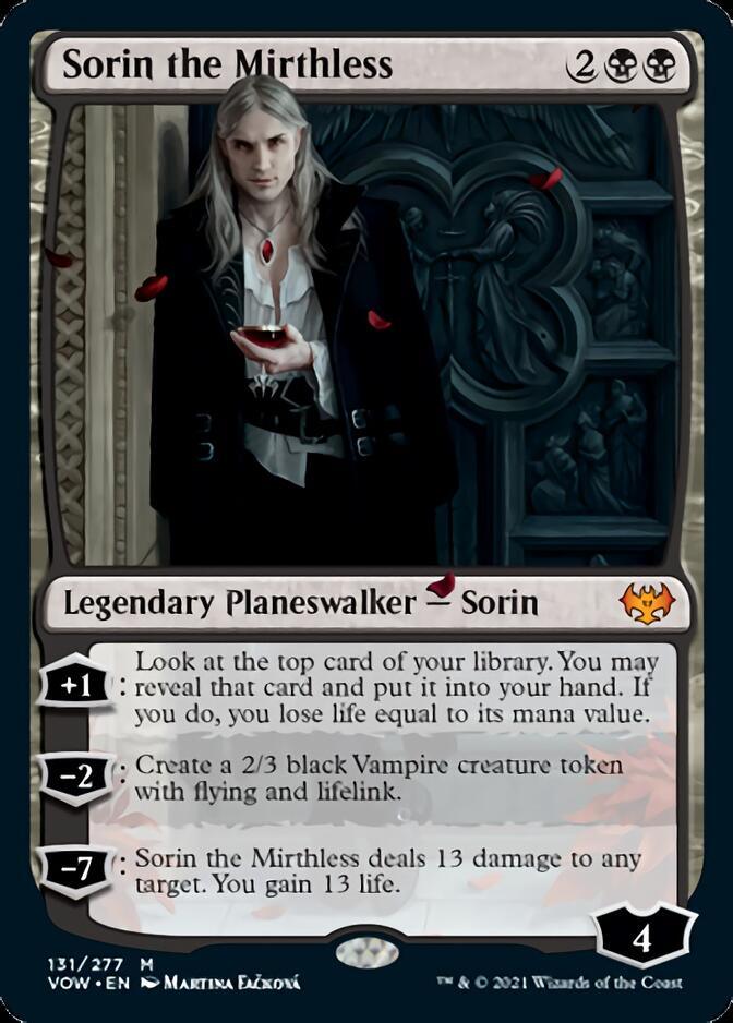 Sorin the Mirthless [Innistrad: Crimson Vow] - Trinity Hobby