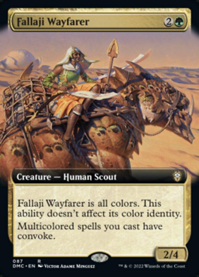 Fallaji Wayfarer (Extended Art) [Dominaria United Commander] - Trinity Hobby