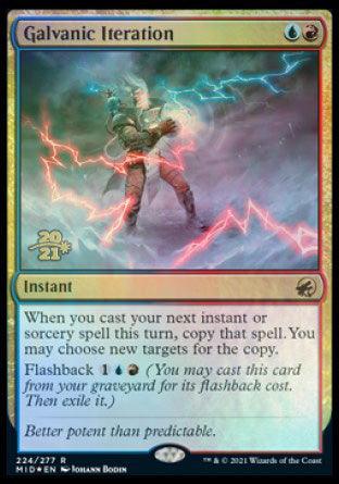 Galvanic Iteration [Innistrad: Midnight Hunt Prerelease Promos] - Trinity Hobby