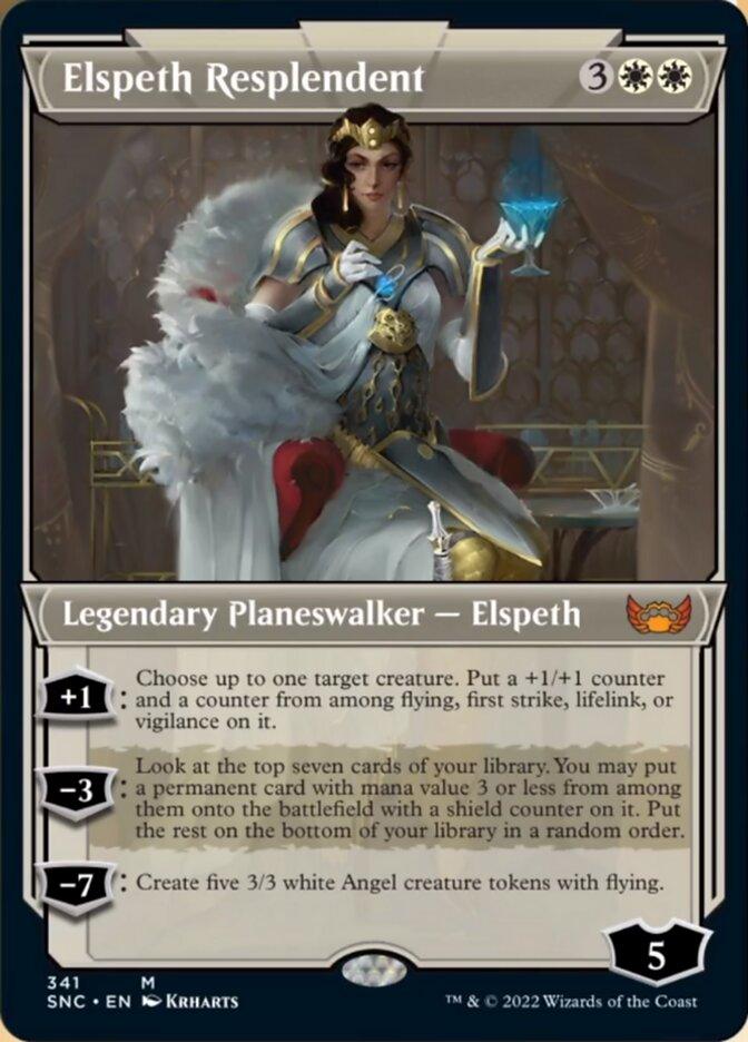 Elspeth Resplendent (Showcase Art Deco) [Streets of New Capenna] - Trinity Hobby