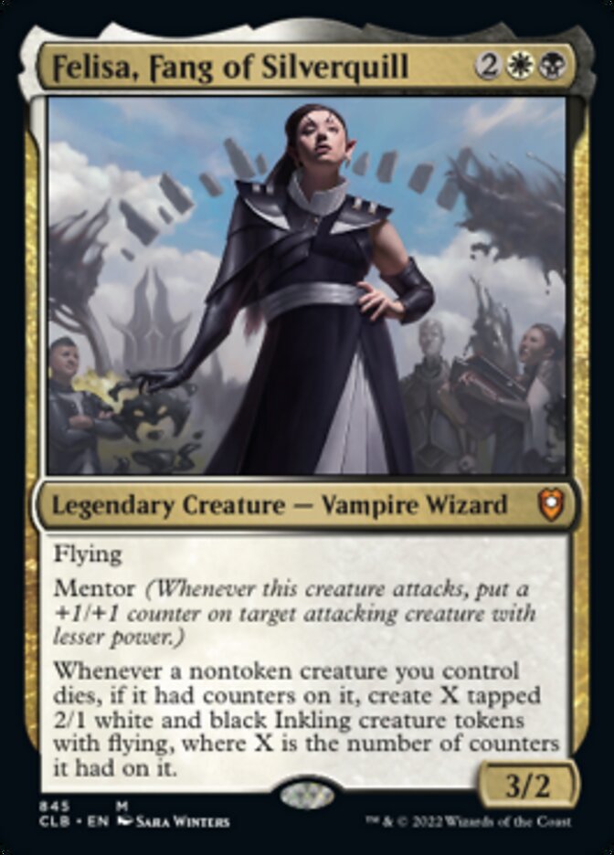 Felisa, Fang of Silverquill [Commander Legends: Battle for Baldur's Gate] - Trinity Hobby