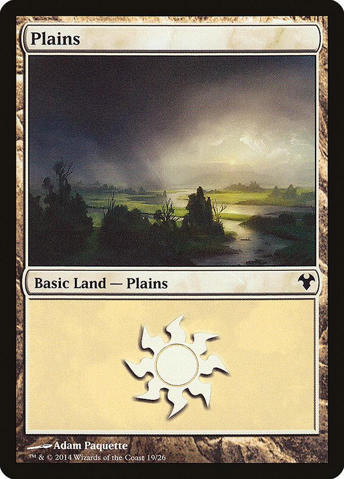 Plains (19) [Modern Event Deck 2014] - Trinity Hobby