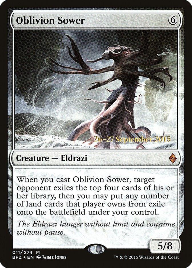 Oblivion Sower [Battle for Zendikar Prerelease Promos] - Trinity Hobby