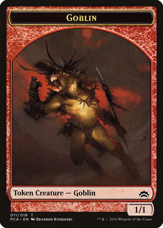 Germ // Goblin Double-Sided Token [Planechase Anthology Tokens] - Trinity Hobby