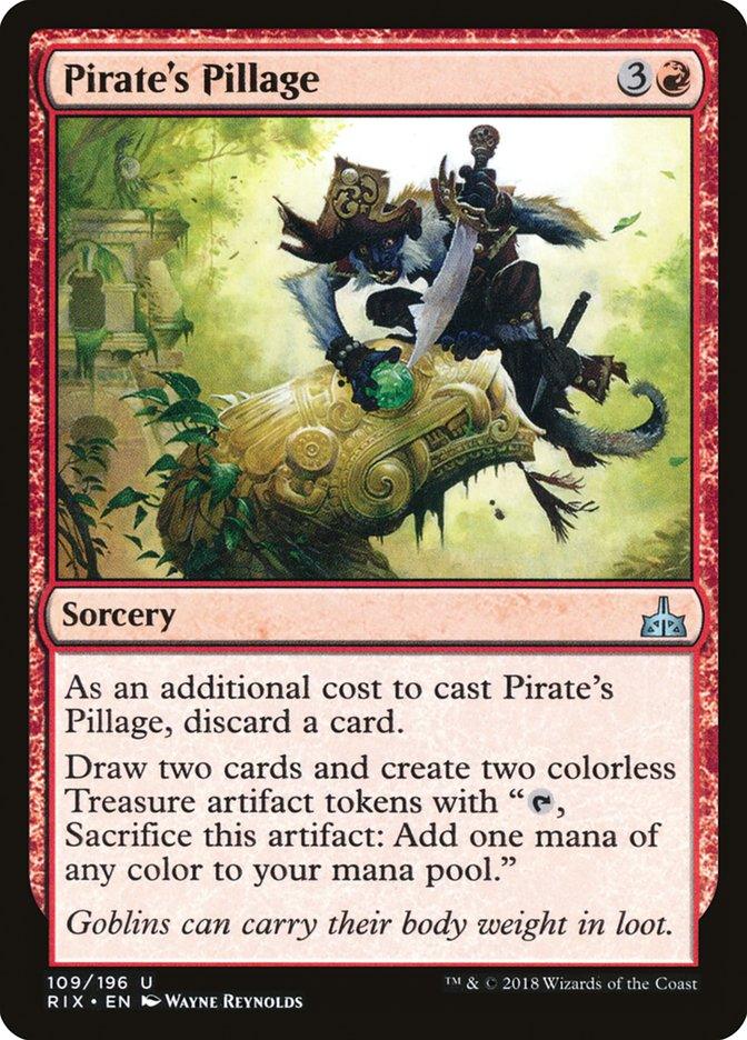 Pirate's Pillage [Rivals of Ixalan] - Trinity Hobby