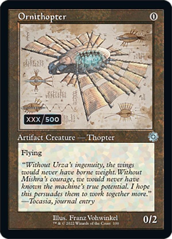 Ornithopter (Retro Schematic) (Serialized) [The Brothers' War Retro Artifacts] - Trinity Hobby