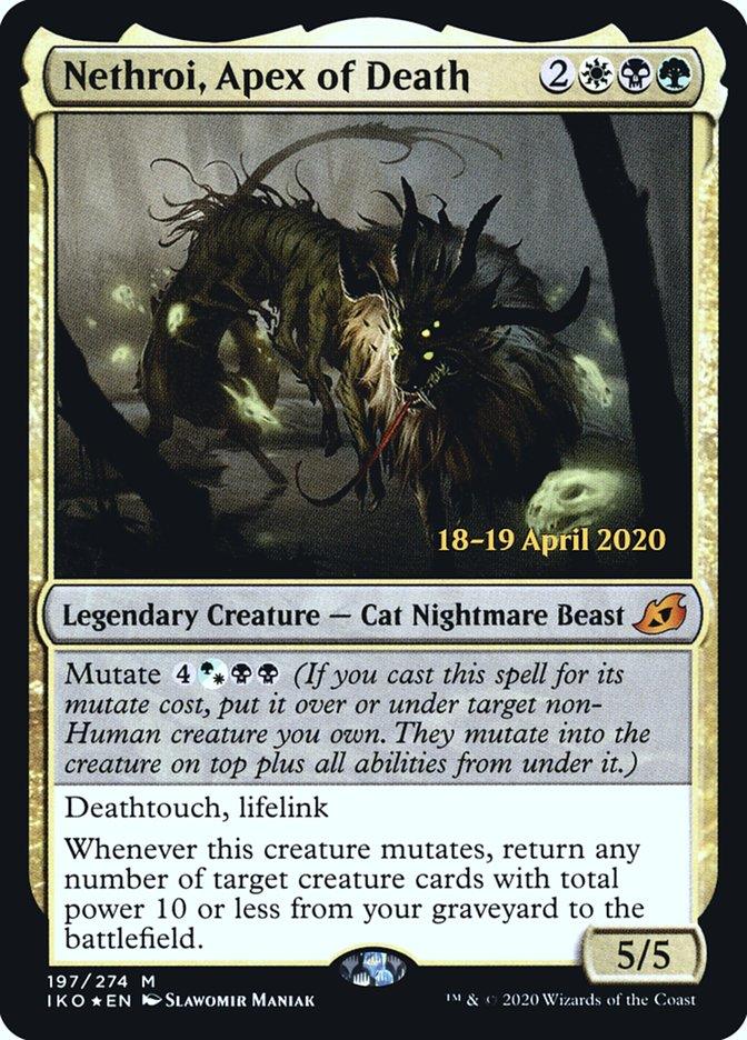 Nethroi, Apex of Death [Ikoria: Lair of Behemoths Prerelease Promos] - Trinity Hobby