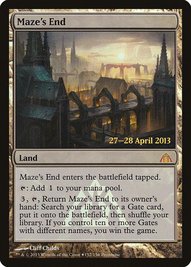 Maze's End [Dragon's Maze Prerelease Promos] - Trinity Hobby
