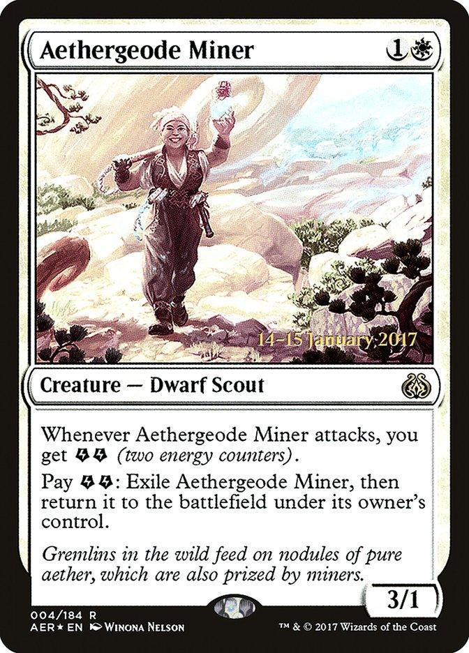 Aethergeode Miner [Aether Revolt Prerelease Promos] - Trinity Hobby