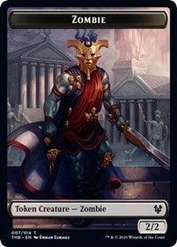 Zombie // Satyr Double-Sided Token [Theros Beyond Death Tokens] - Trinity Hobby