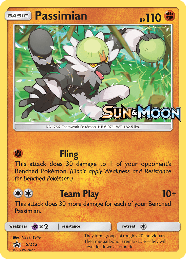 Passimian (SM12) [Sun & Moon: Black Star Promos] - Trinity Hobby