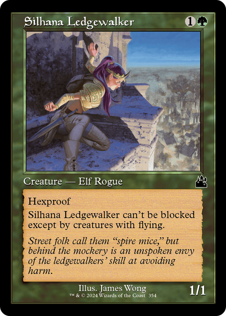 Silhana Ledgewalker (Retro Frame) [Ravnica Remastered] - Trinity Hobby
