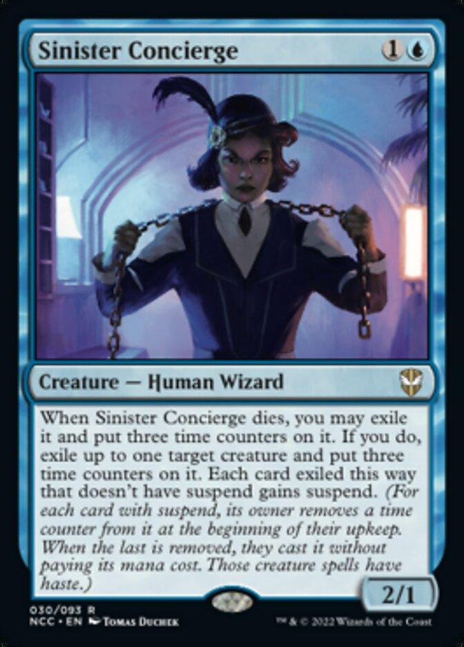 Sinister Concierge [Streets of New Capenna Commander] - Trinity Hobby