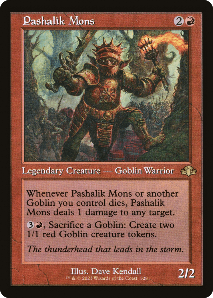 Pashalik Mons (Retro) [Dominaria Remastered] - Trinity Hobby