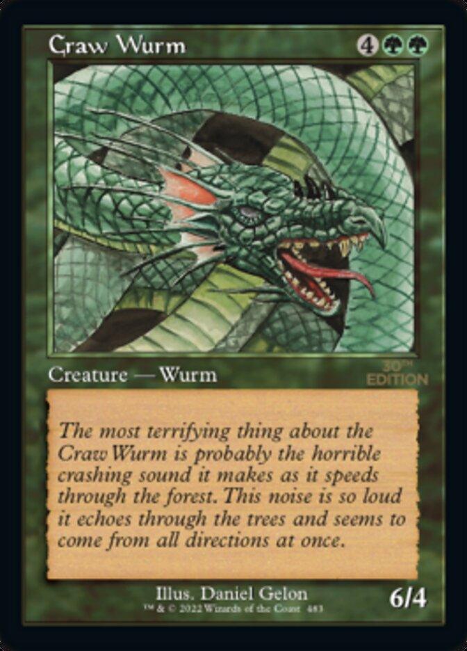 Craw Wurm (Retro) [30th Anniversary Edition] - Trinity Hobby