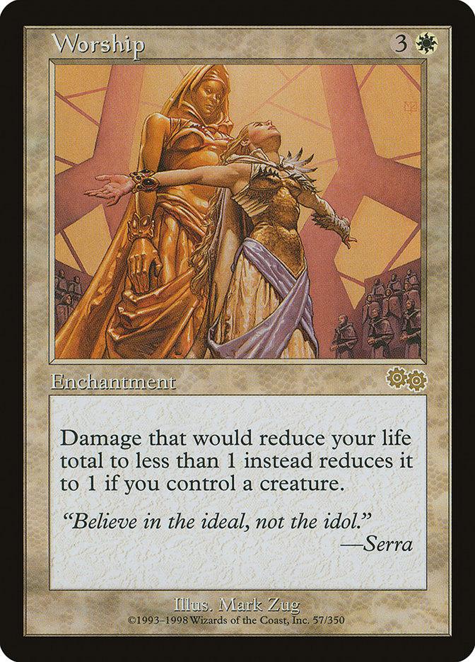 Worship [Urza's Saga] - Trinity Hobby