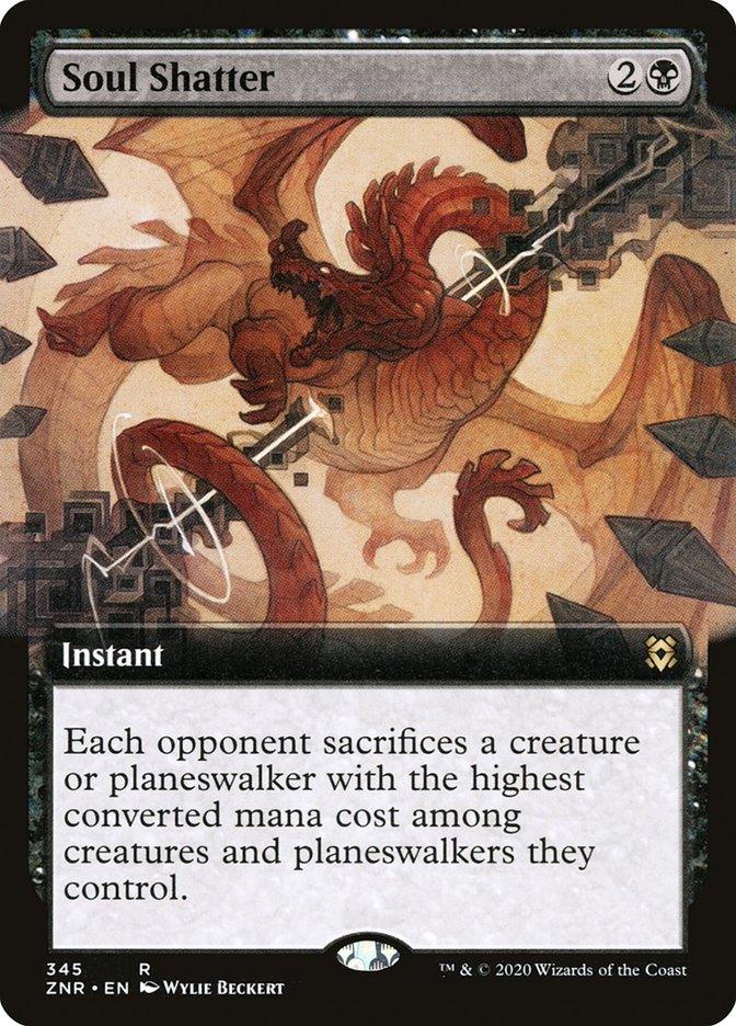 Soul Shatter (Extended Art) [Zendikar Rising] - Trinity Hobby