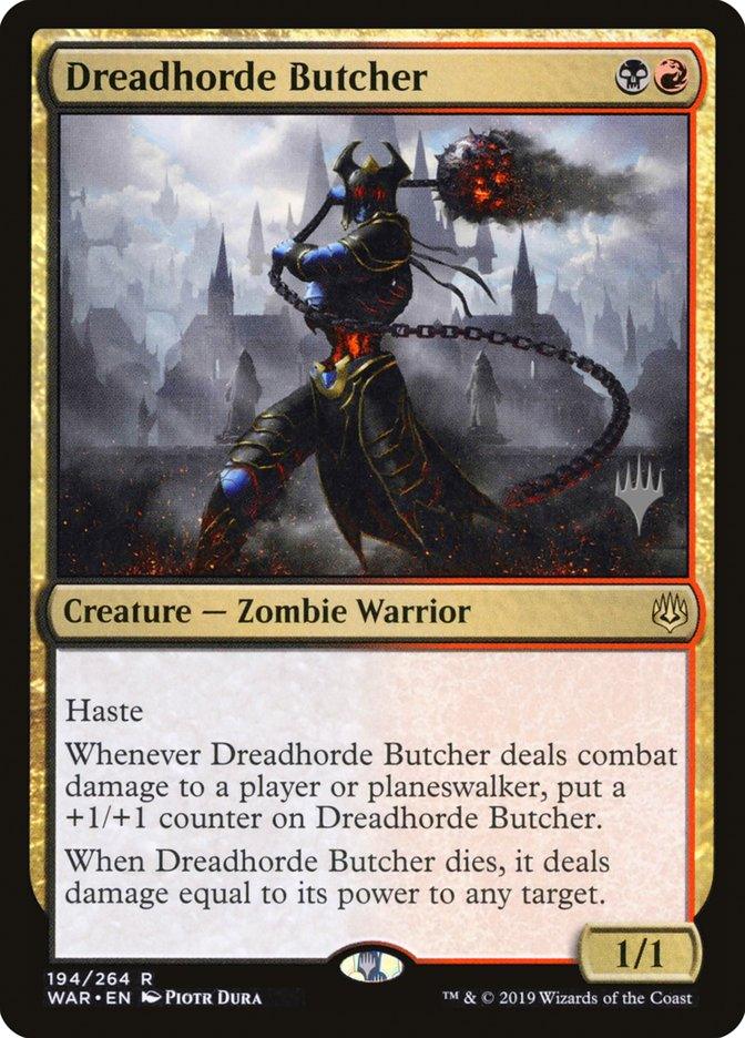 Dreadhorde Butcher (Promo Pack) [War of the Spark Promos] - Trinity Hobby