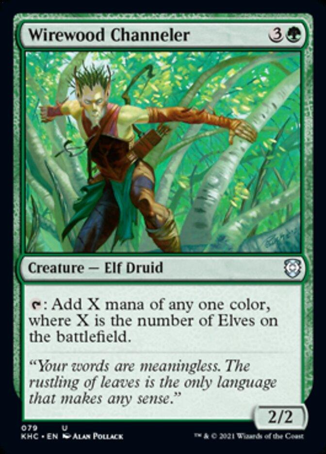 Wirewood Channeler [Kaldheim Commander] - Trinity Hobby