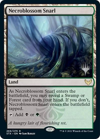 Necroblossom Snarl (Promo Pack) [Strixhaven: School of Mages Promos] - Trinity Hobby