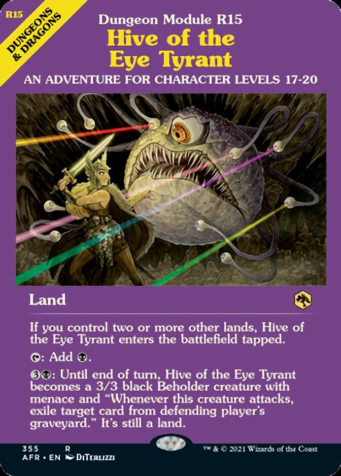 Hive of the Eye Tyrant (Dungeon Module) [Dungeons & Dragons: Adventures in the Forgotten Realms] - Trinity Hobby