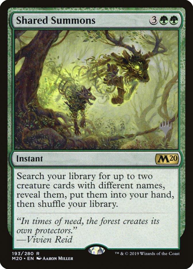 Shared Summons (Promo Pack) [Core Set 2020 Promos] - Trinity Hobby