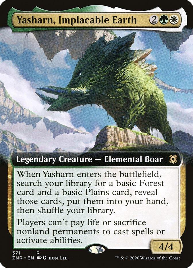 Yasharn, Implacable Earth (Extended Art) [Zendikar Rising] - Trinity Hobby