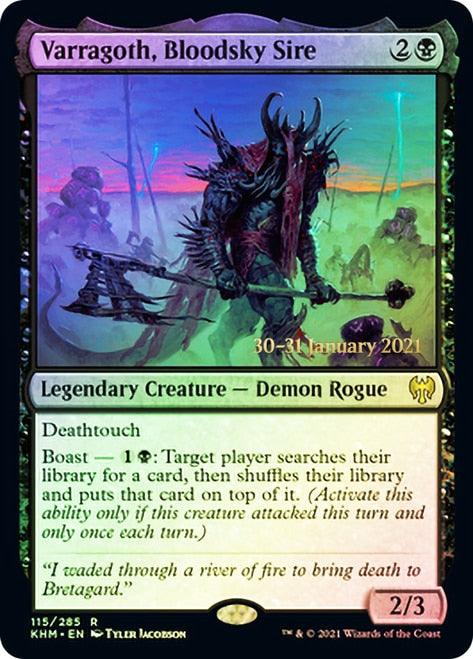 Varragoth, Bloodsky Sire [Kaldheim Prerelease Promos] - Trinity Hobby