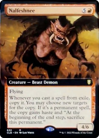Nalfeshnee (Extended Art) [Commander Legends: Battle for Baldur's Gate] - Trinity Hobby