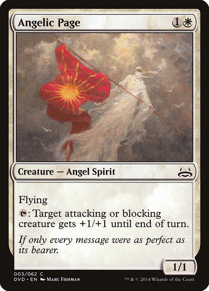 Angelic Page (Divine vs. Demonic) [Duel Decks Anthology] - Trinity Hobby