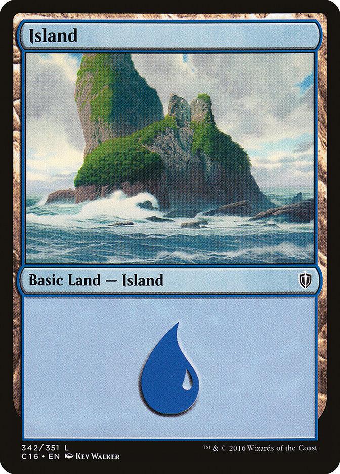 Island (342) [Commander 2016] - Trinity Hobby