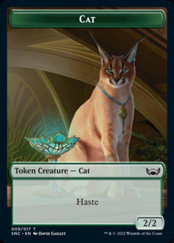 Cat // Citizen Double-Sided Token [Streets of New Capenna Tokens] - Trinity Hobby