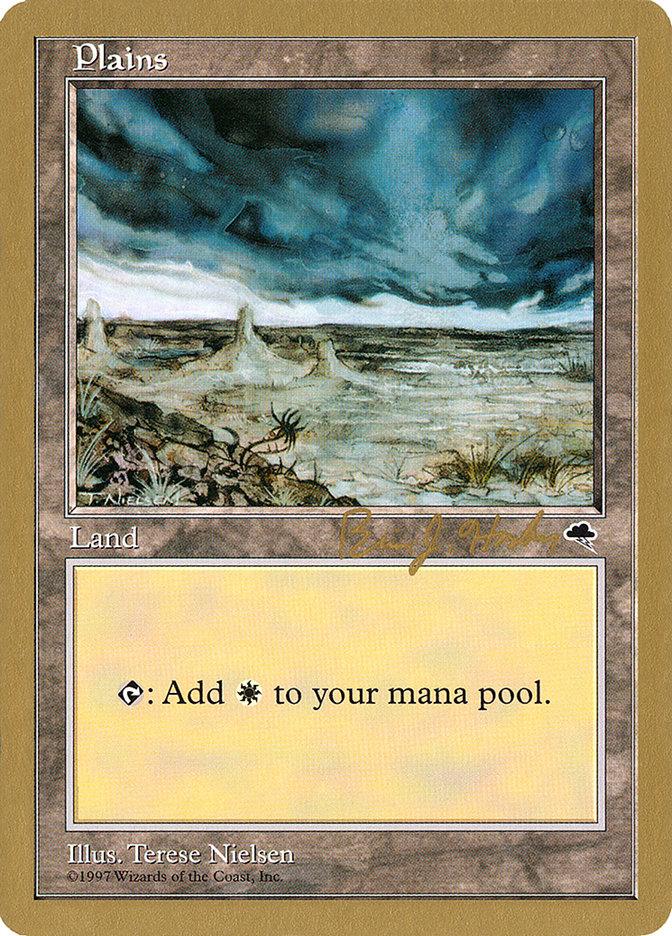 Plains (bh334) (Brian Hacker) [World Championship Decks 1998] - Trinity Hobby