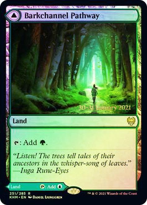 Barkchannel Pathway // Tidechannel Pathway [Kaldheim Prerelease Promos] - Trinity Hobby