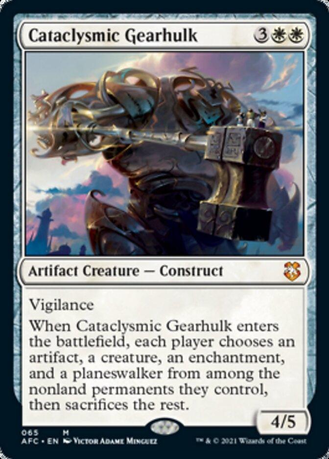 Cataclysmic Gearhulk [Dungeons & Dragons: Adventures in the Forgotten Realms Commander] - Trinity Hobby