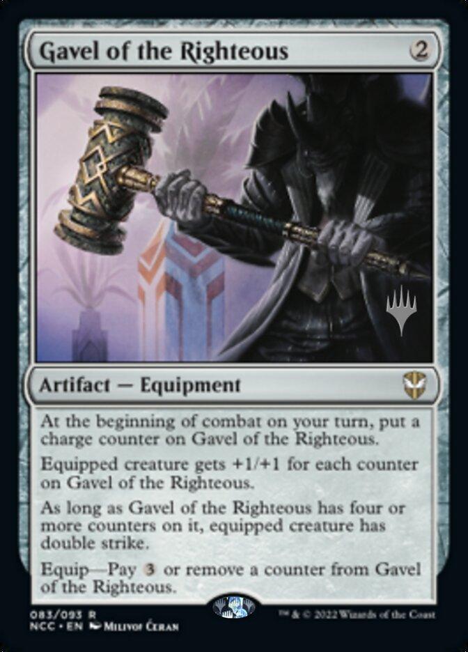 Gavel of the Righteous (Promo Pack) [Streets of New Capenna Commander Promos] - Trinity Hobby