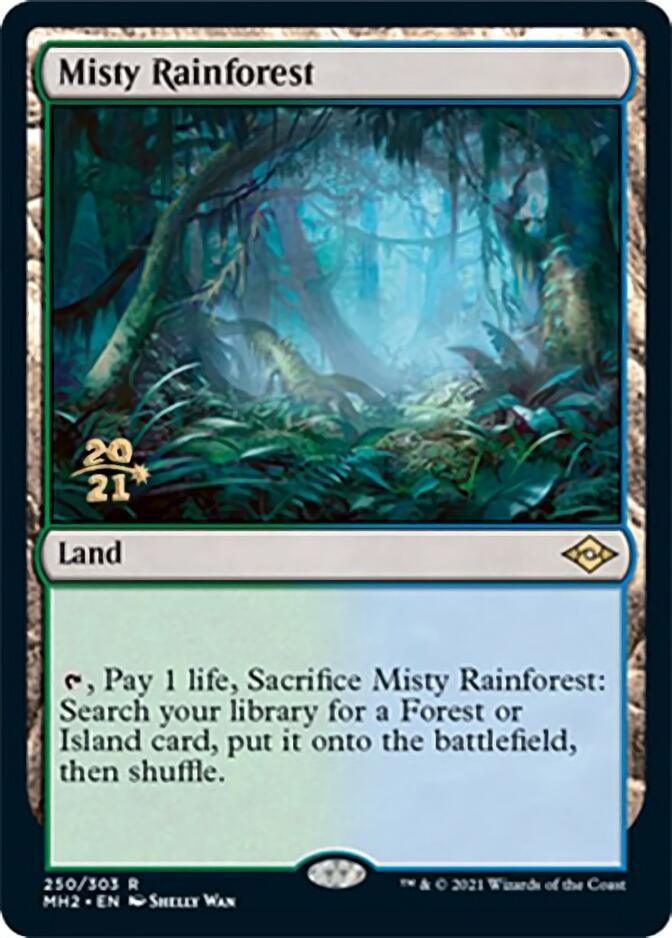 Misty Rainforest [Modern Horizons 2 Prerelease Promos] - Trinity Hobby