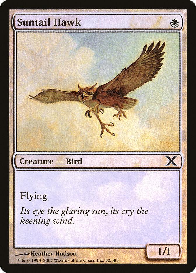 Suntail Hawk (Premium Foil) [Tenth Edition] - Trinity Hobby
