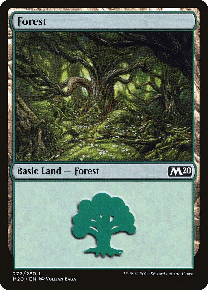 Forest (277) [Core Set 2020] - Trinity Hobby