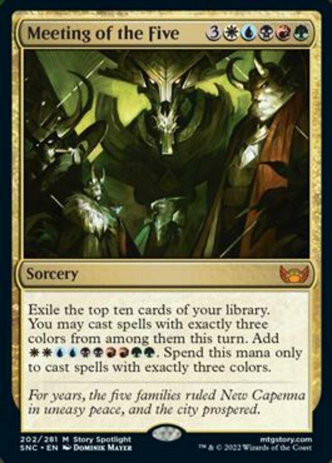 Meeting of the Five [Streets of New Capenna] - Trinity Hobby