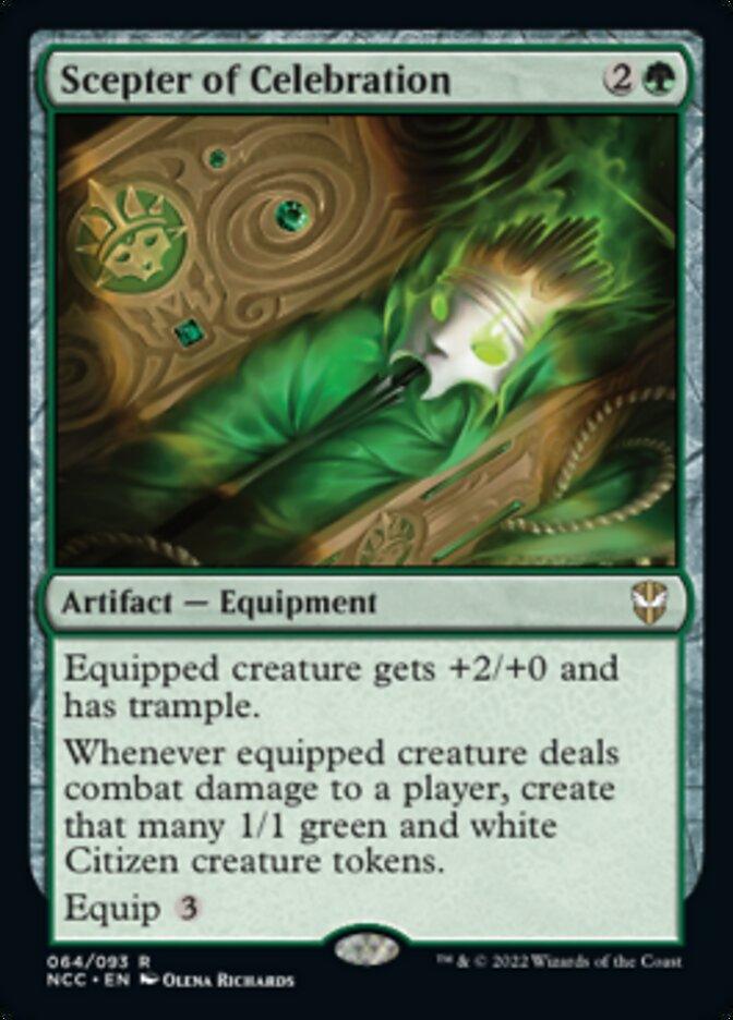 Scepter of Celebration [Streets of New Capenna Commander] - Trinity Hobby