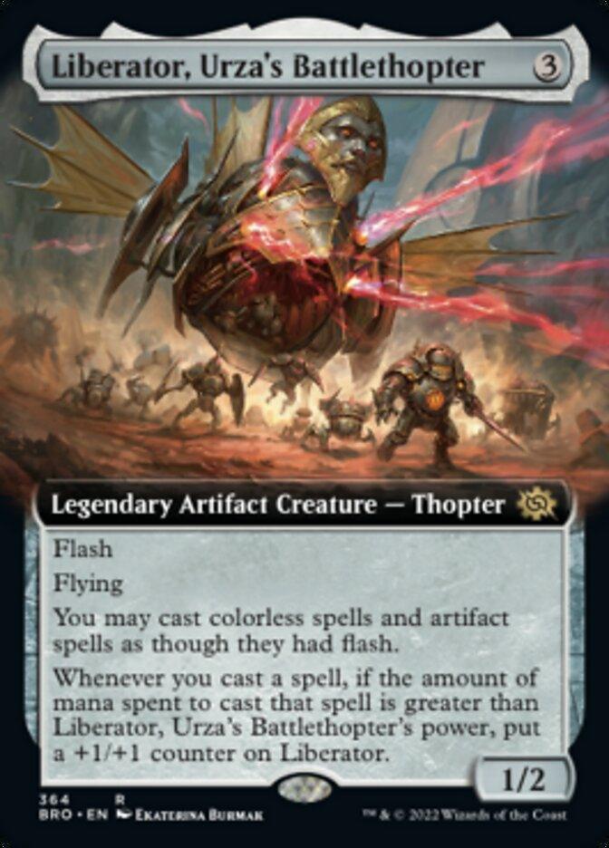 Liberator, Urza's Battlethopter (Extended Art) [The Brothers' War] - Trinity Hobby