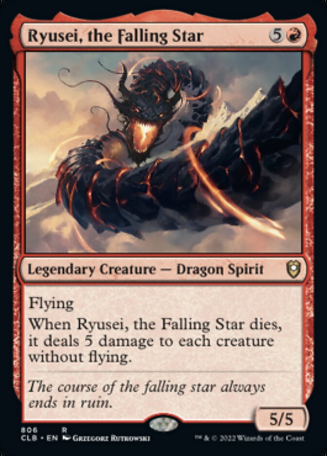 Ryusei, the Falling Star [Commander Legends: Battle for Baldur's Gate] - Trinity Hobby