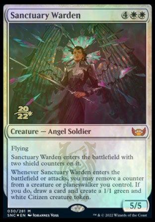 Sanctuary Warden [Streets of New Capenna Prerelease Promos] - Trinity Hobby
