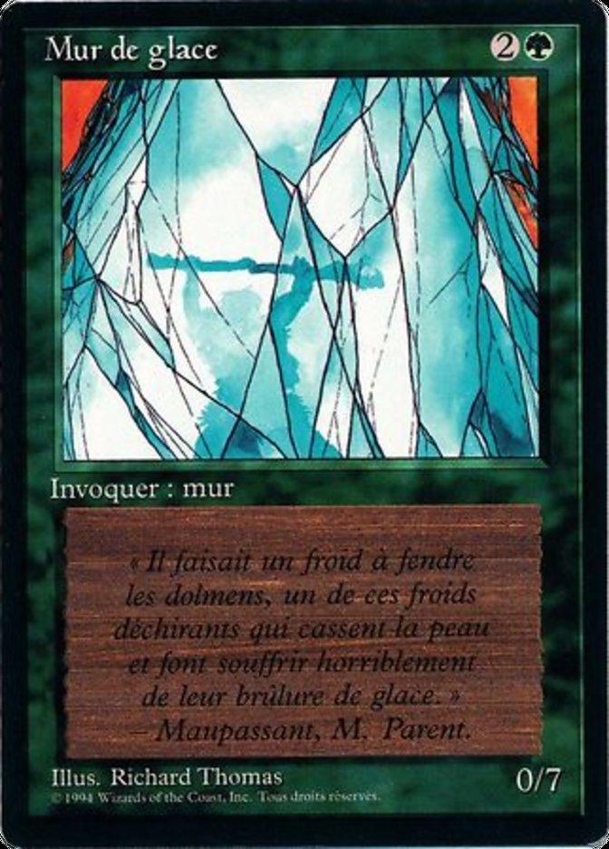 Wall of Ice [Foreign Black Border] - Trinity Hobby