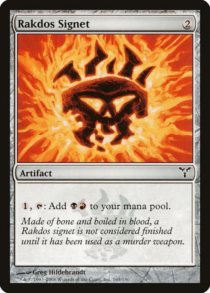 Rakdos Signet [Dissension] - Trinity Hobby