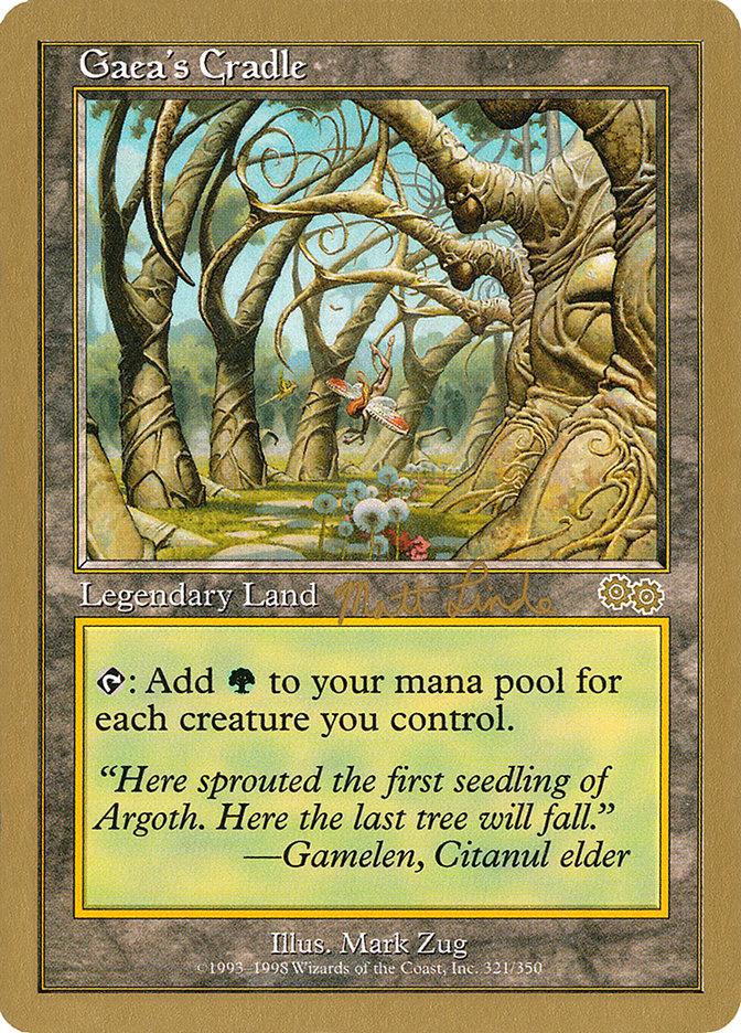 Gaea's Cradle (Matt Linde) [World Championship Decks 1999] - Trinity Hobby