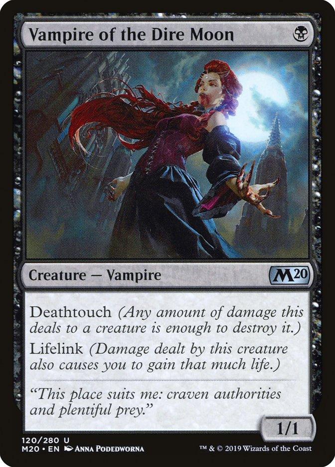 Vampire of the Dire Moon [Core Set 2020] - Trinity Hobby