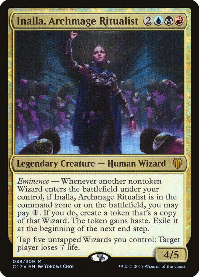 Inalla, Archmage Ritualist [Commander 2017] - Trinity Hobby